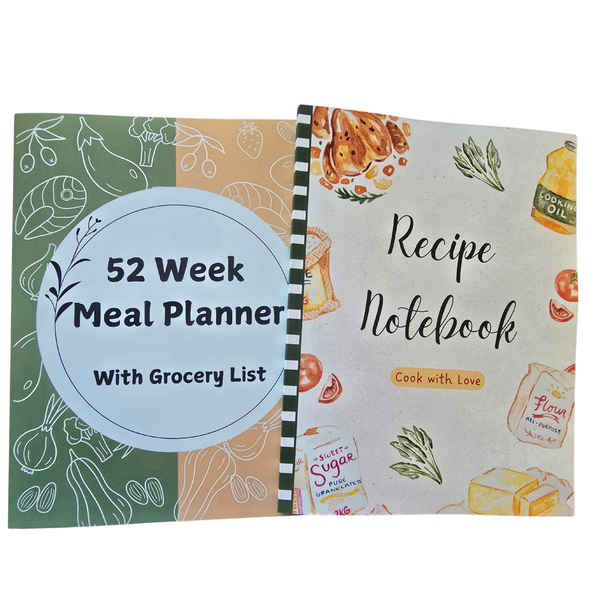 In the Kitchen Bundle: Meal Planning and Recipe Notebook Bundle